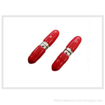 DIN Type SC Simplex Fiber Optic Adapters Fiber Connector